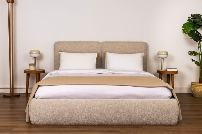 A Lanott sofa in a lived-in room