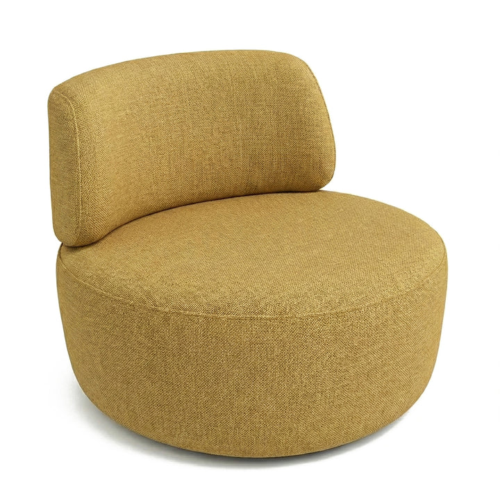 Aurelia Chair AC102 in Digo 23 upholstery, front view on white background
