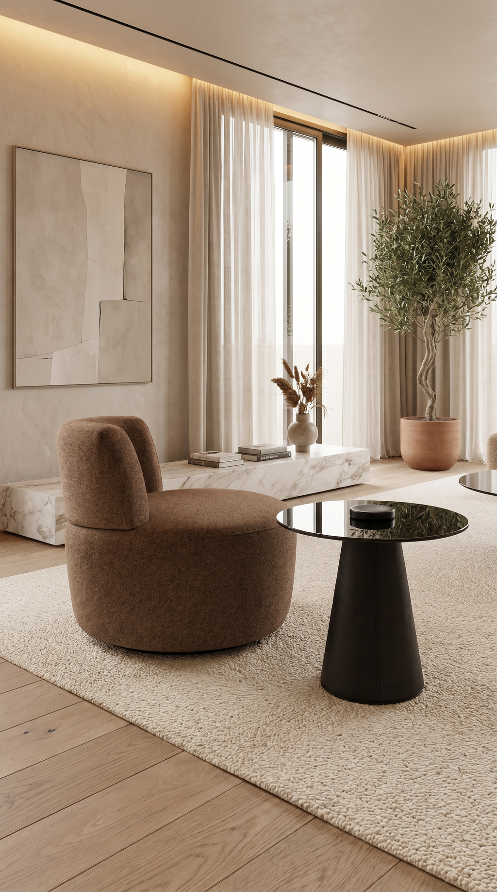 Aurelia Chair AC102 in a contemporary living room