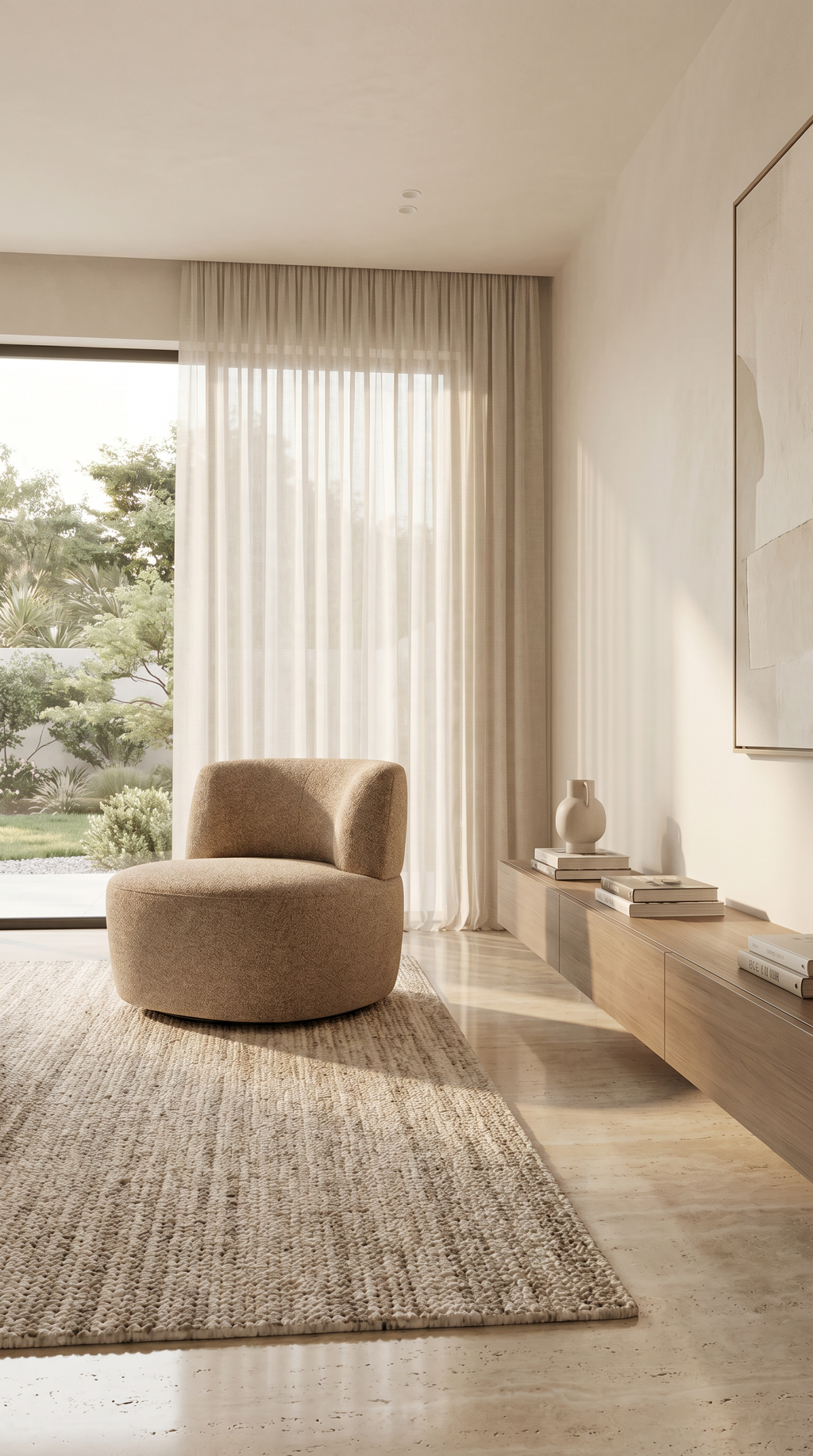 Aurelia Chair AC102 in a warm neutral interior