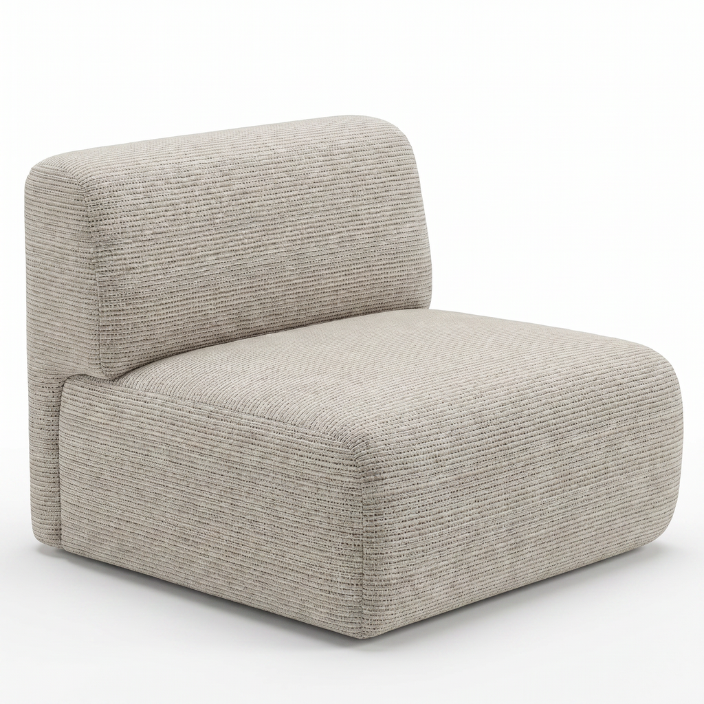 Lanott Varenna Arm Chair AC103 three-quarter view on white background