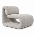 Lanott Kanso AC104 chair in Tender-1 / Alba fabric - main view on white background