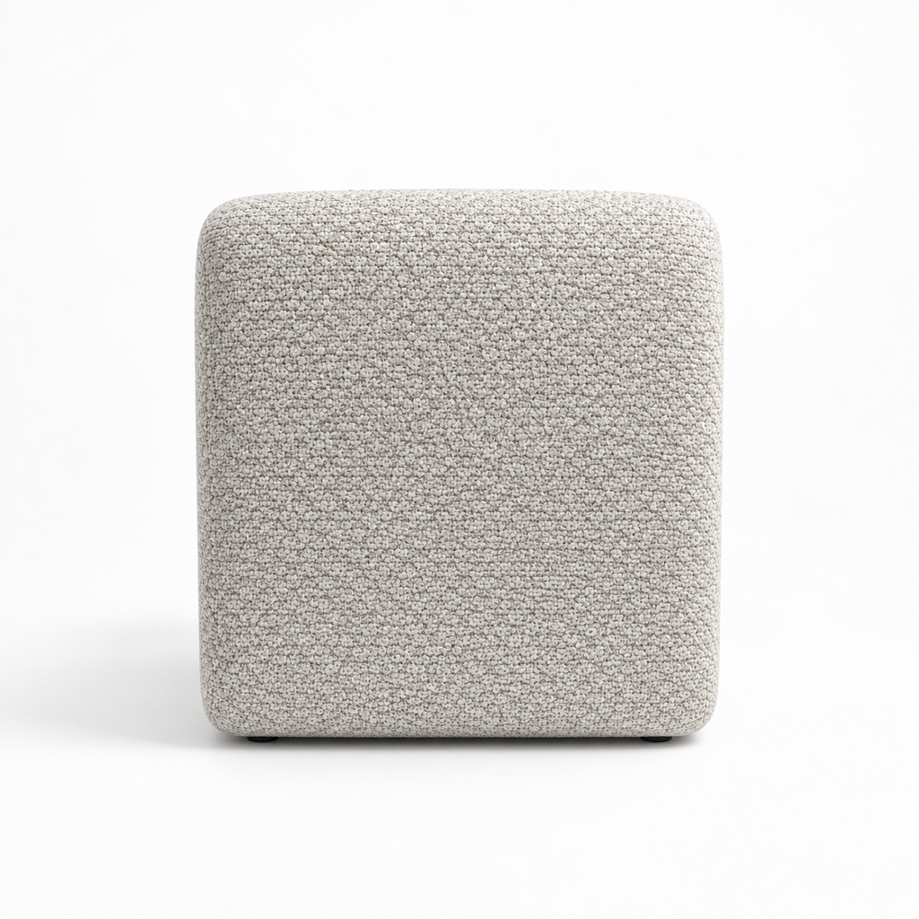 Lanott Kanso AC104 chair in Tender-1 / Alba fabric - rear view on white background