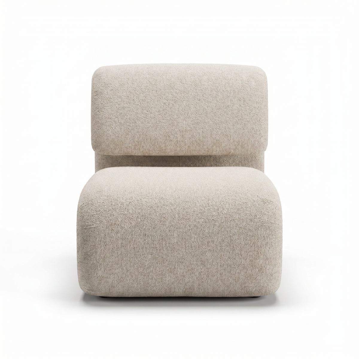 Lanott Kanso Arm Chair AC104 front view on white background