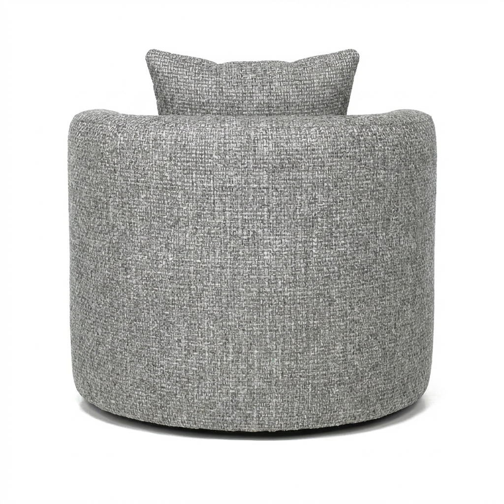 Lanott Siena Arm Chair AC105 rear view on white background