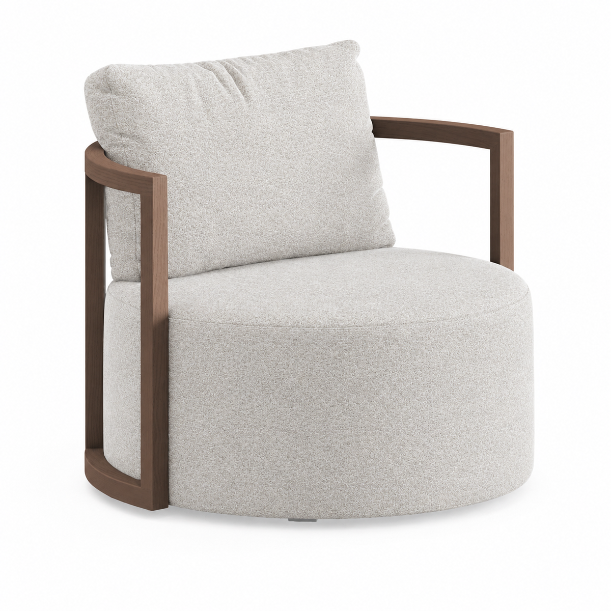 Lanott Valen AC122 chair in Tender-1 / Alba fabric - main view on white background