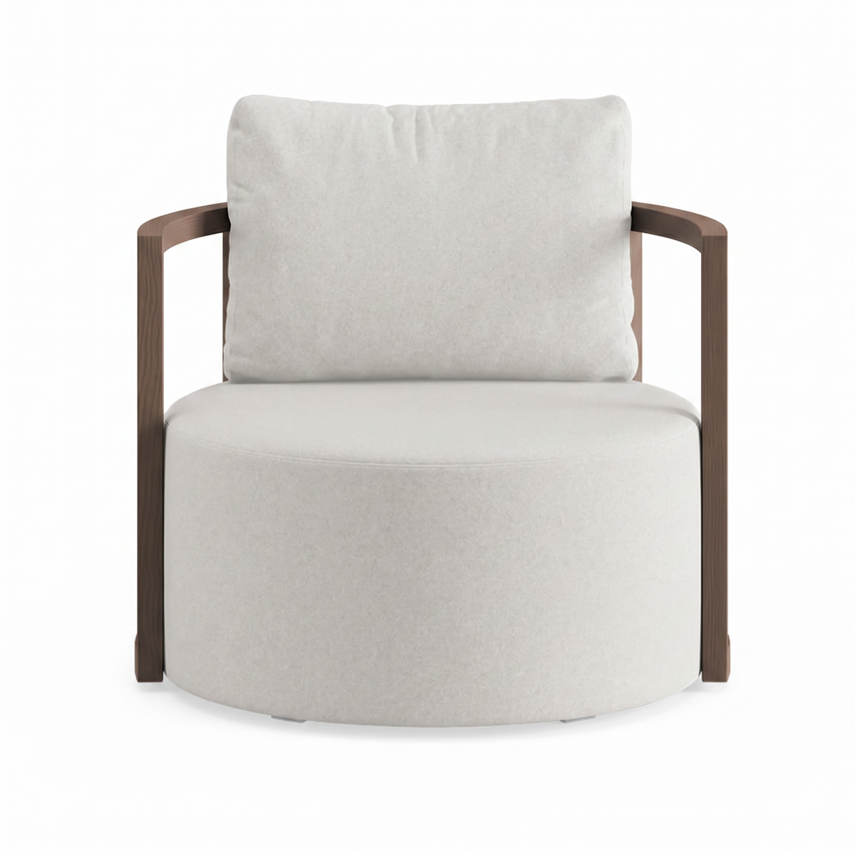 Lanott Valen Arm Chair AC122 front view on white background