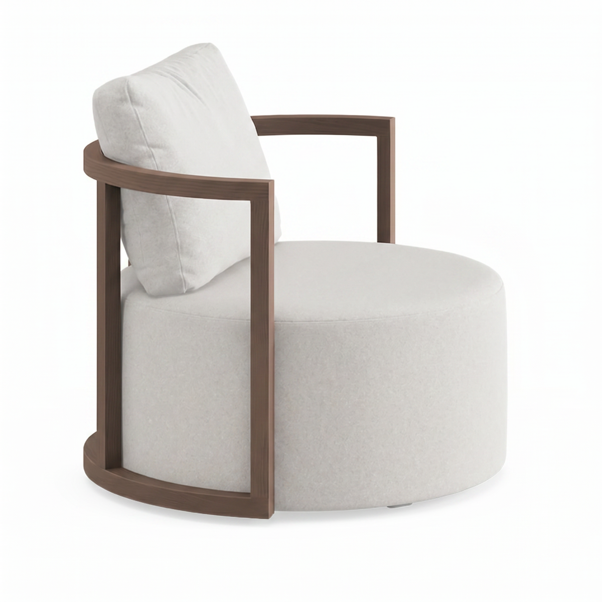 Lanott Valen Arm Chair AC122 three-quarter view on white background