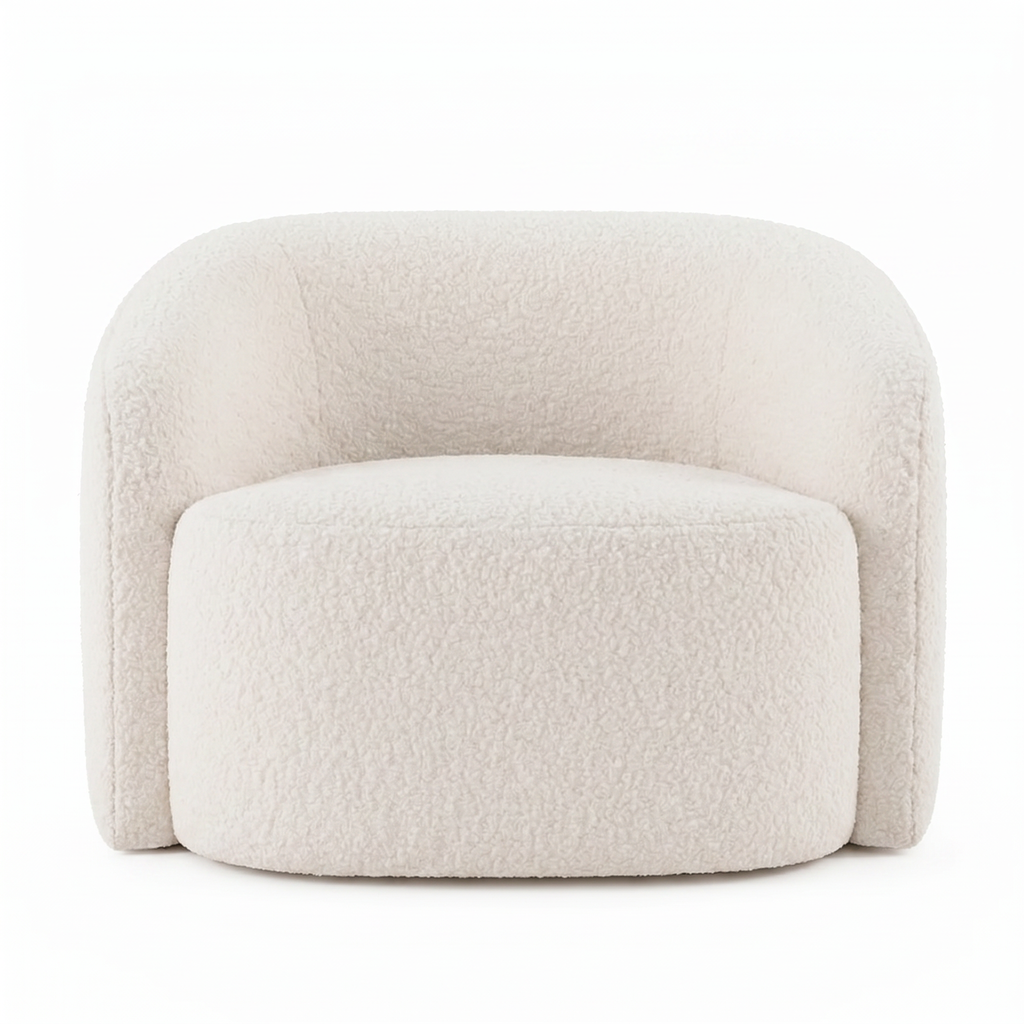 Lanott Arlette Arm Chair LS101 front view on white background