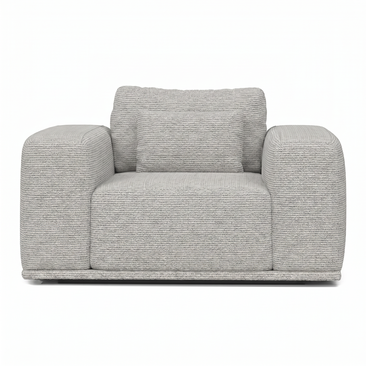 Lanott Nagomi Arm Chair LS108 front view on white background