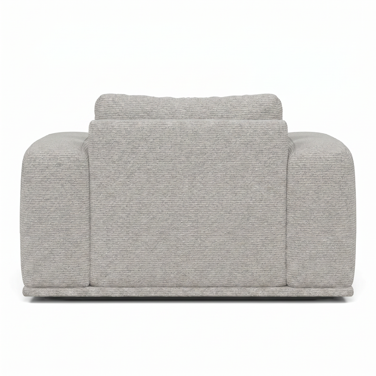Lanott Nagomi Arm Chair LS108 rear view on white background