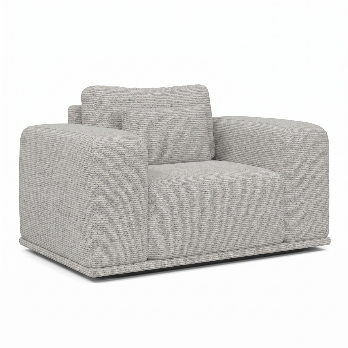 Lanott Nagomi Arm Chair LS108 three-quarter view on white background