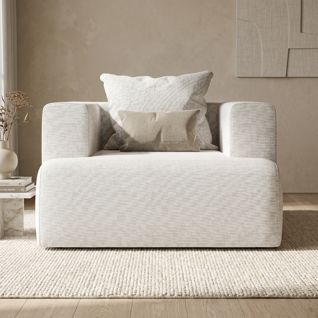 Lanott Lunaro Arm Chair LS114 in a contemporary interior