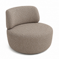Aurelia AC102 chair in MD-14 warm taupe woven upholstery on a white background