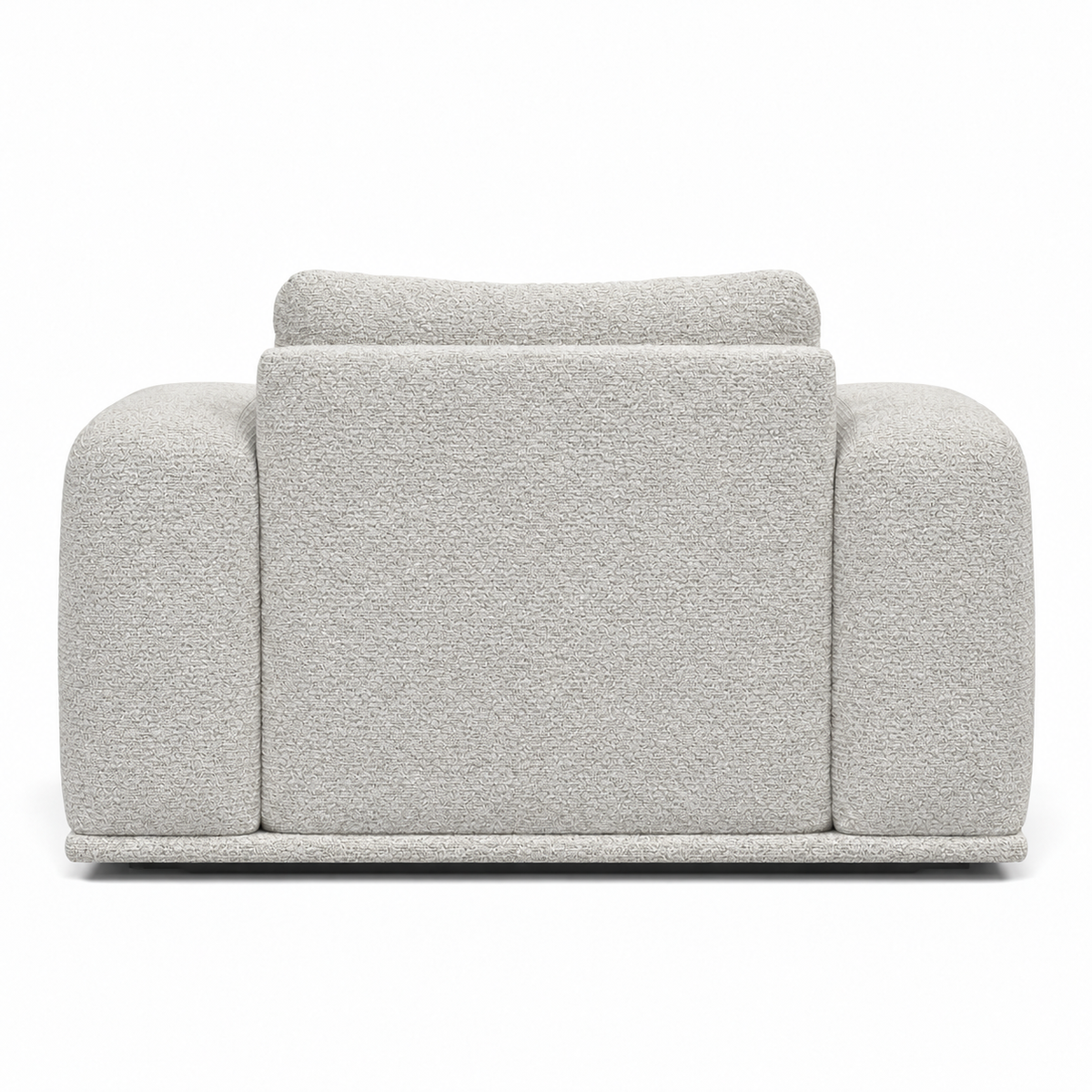 Lanott Nagomi LS108 armchair in Tender-1 - rear view on white background