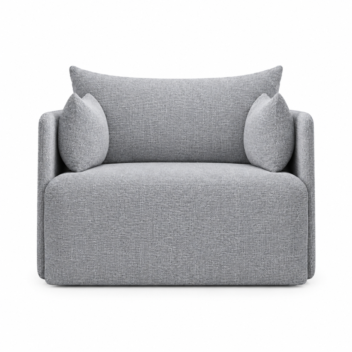 Lanott Pico S117 armchair in MD-1 - front view on white background