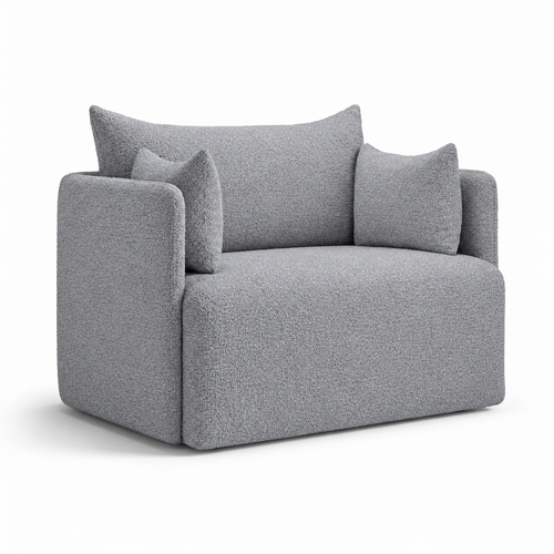 Lanott Pico S117 armchair in MD-1 - main three-quarter view on white background