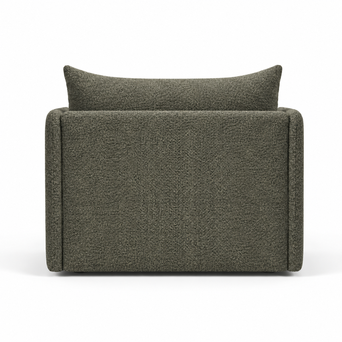 Lanott Pico S117 armchair in MD-8 - rear view on white background