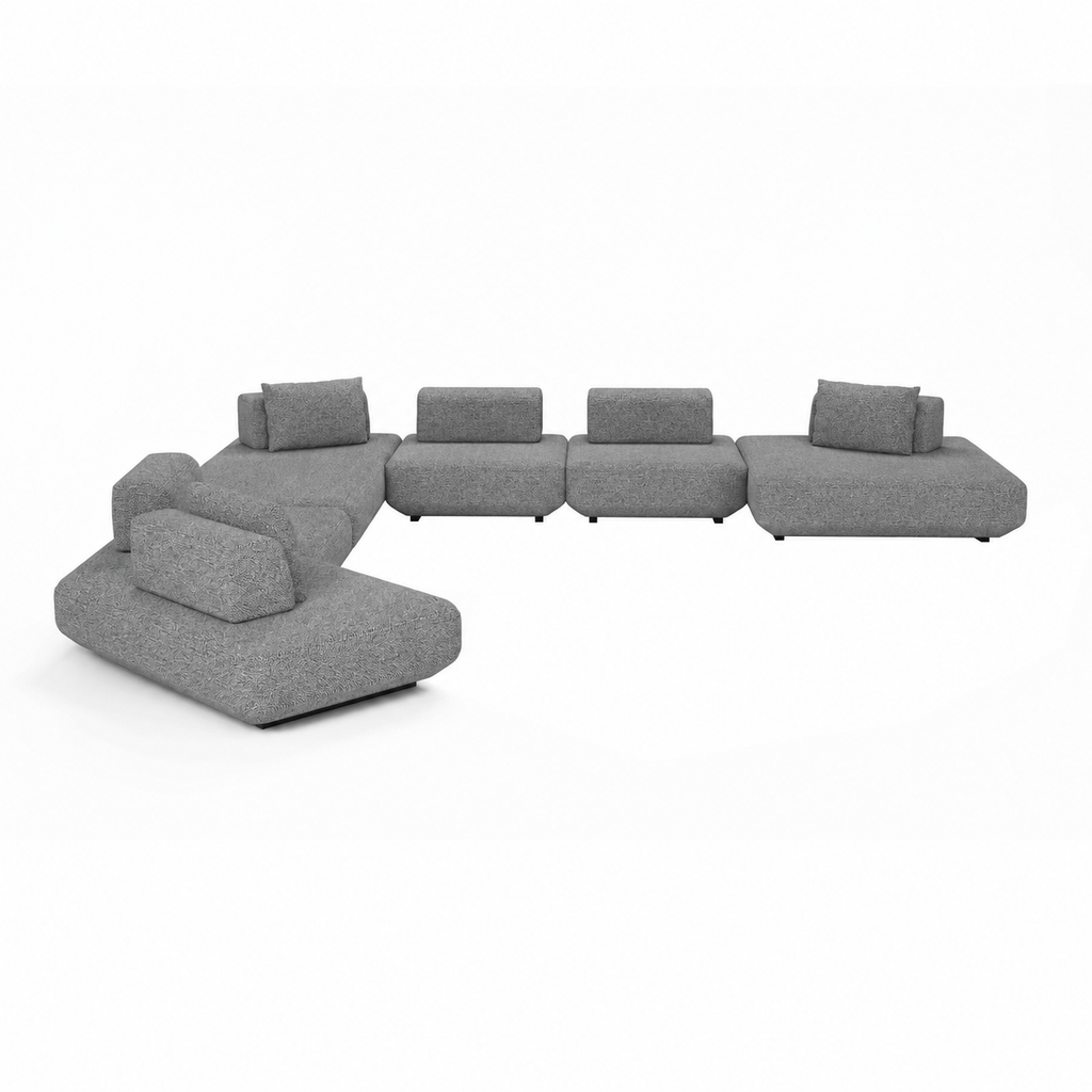 Corner Sofa - CS106 | Mocha-11 | Main view