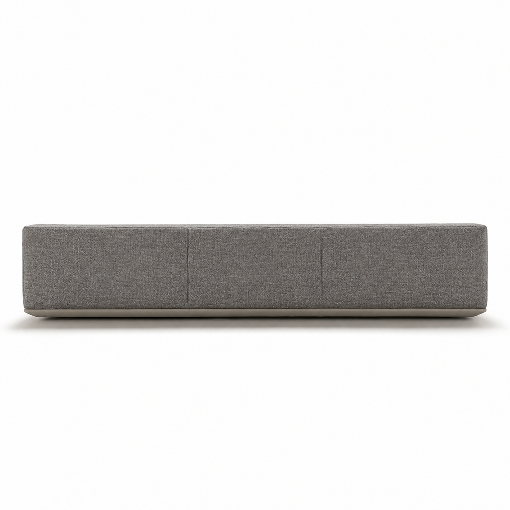 Corner Sofa - CS123 | Mocha-11 | Rear view