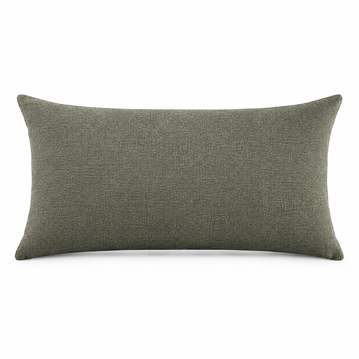 Lanott CU101 cushion in MD-8, rectangle shape, front view on white background with refined fabric texture