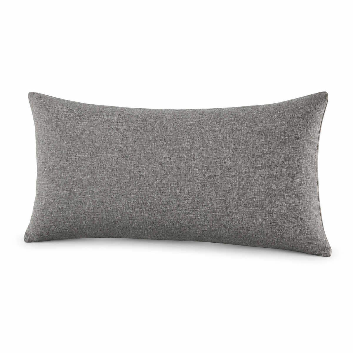 Lanott CU101 cushion in Mocha-11, rectangle shape, main angled view on white background with refined fabric texture