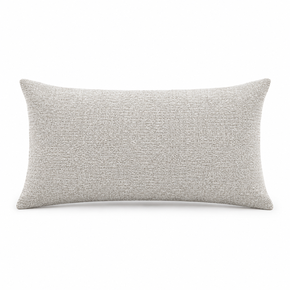 Lanott CU101 cushion in Tender-1, rectangle shape, front view on white background with refined fabric texture