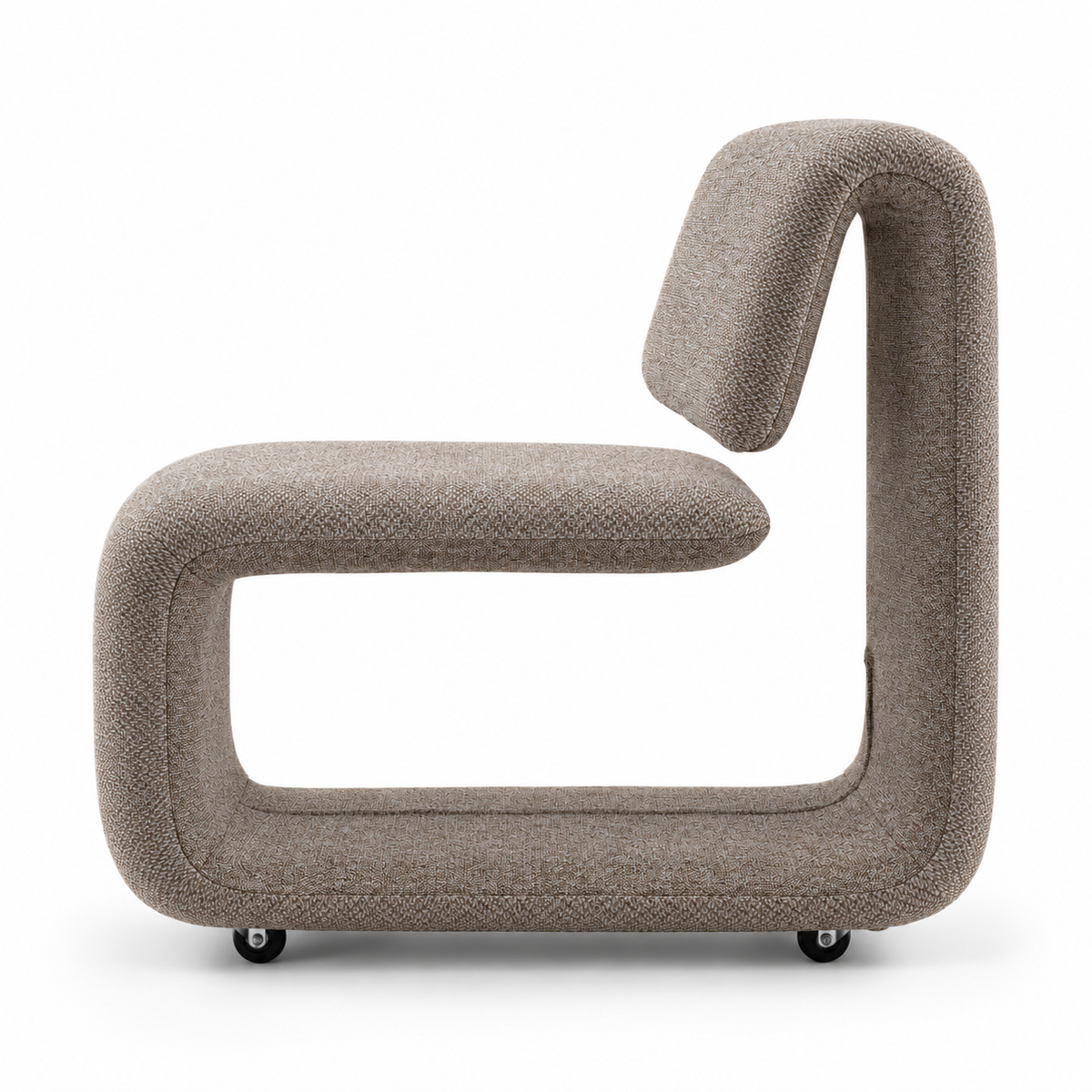 Lanott Kanso dining chair DC104 in MD-14, side view