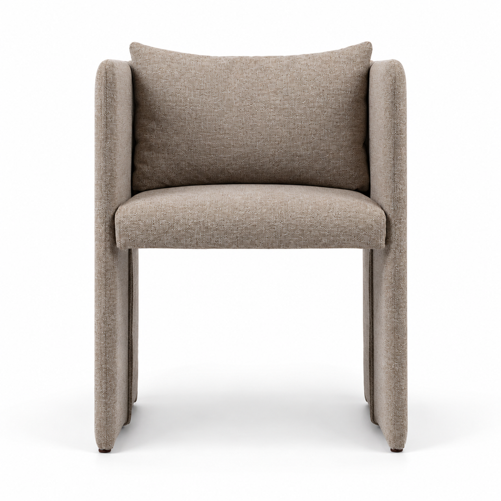 Lanott Nido dining chair DC117 in MD-14, front view