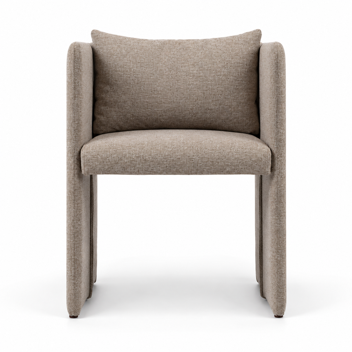 Lanott Nido dining chair DC117 in MD-14, front view