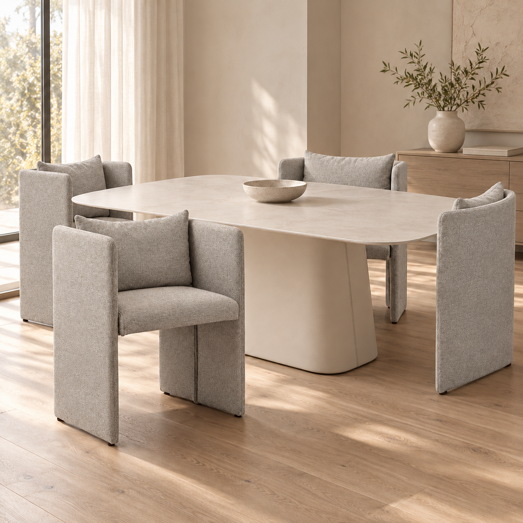 Lanott Nido dining chair DC117 in MD-2, dining scene