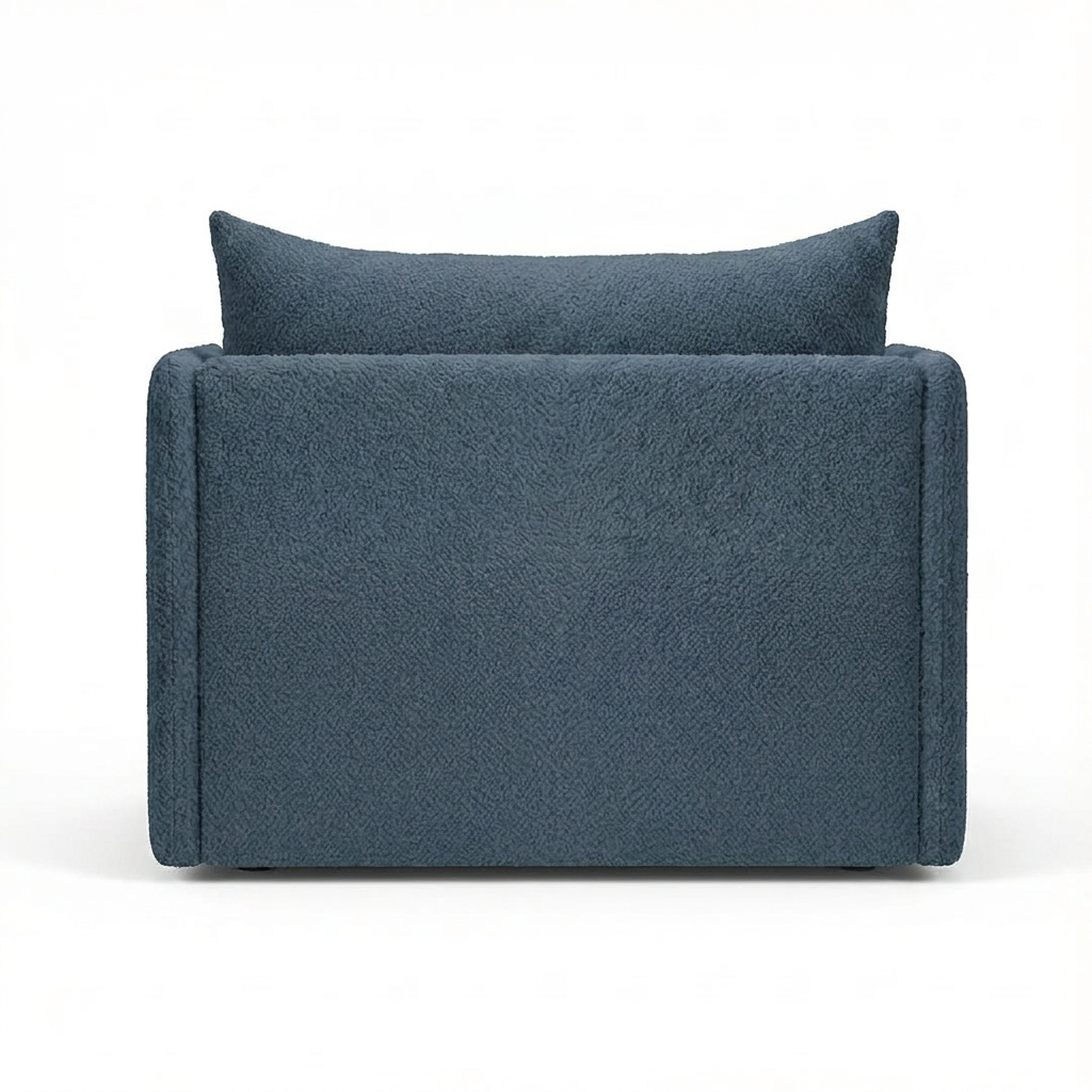 Lanott Mero Arm Chair S117 rear view on white background
