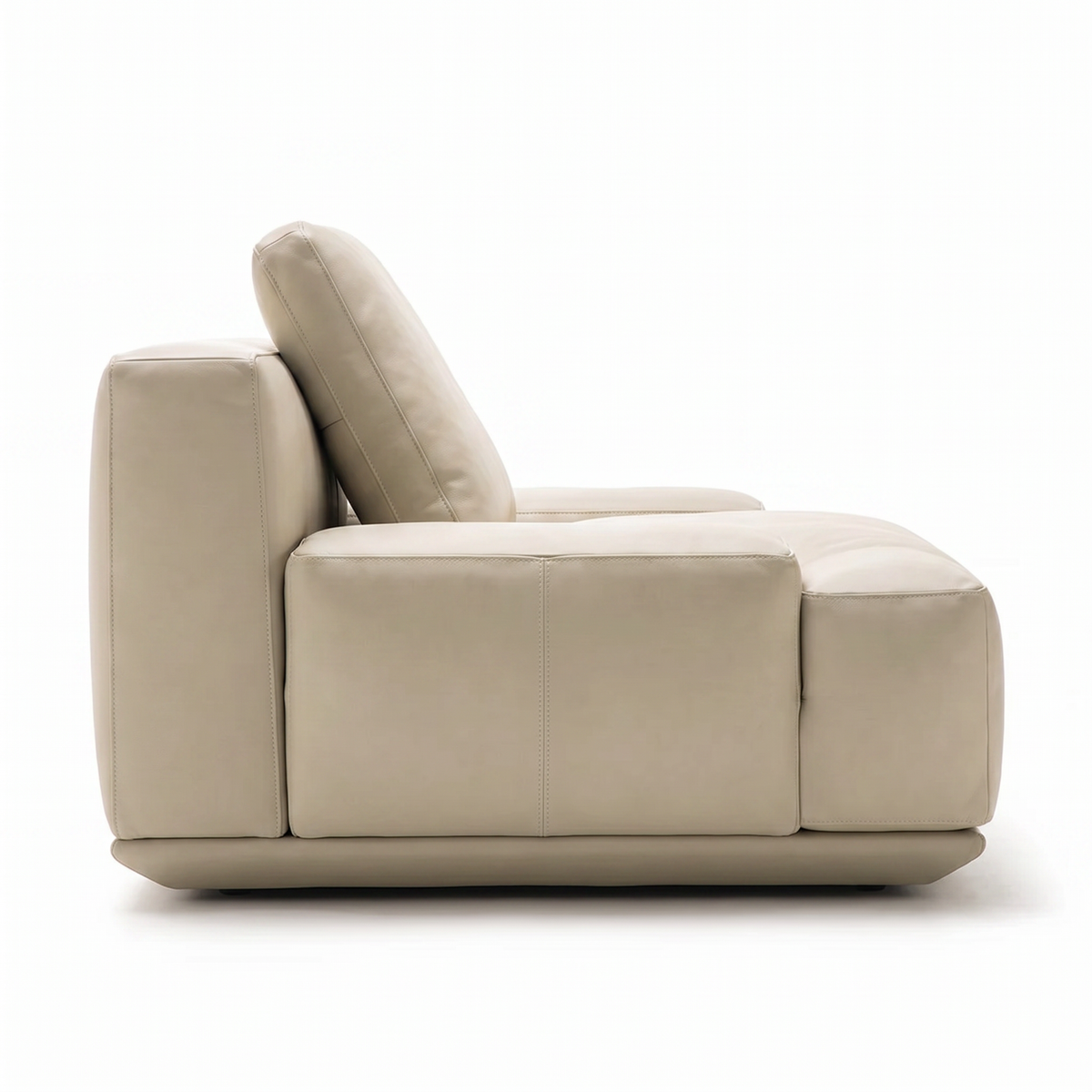 Lanott Livia Arm Chair S123 side view on white background