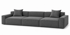 CS107 configuration 02, perspective view in grey fabric