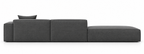 CS107 configuration 05, back view in grey fabric