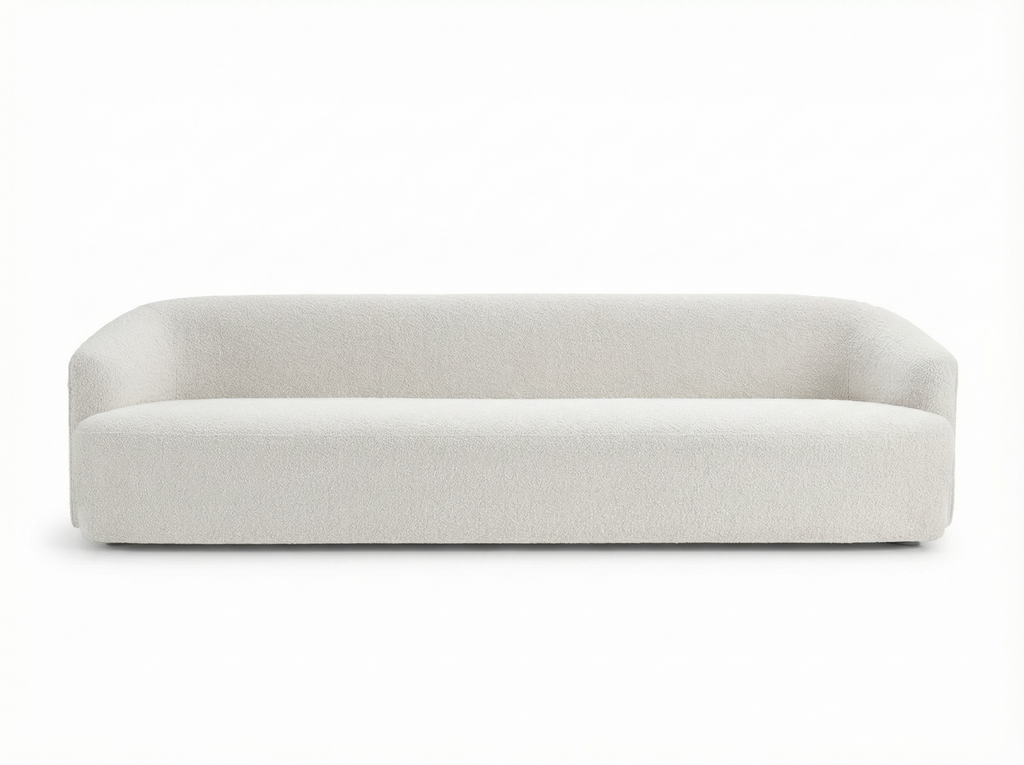 Arlette Sofa LS101, front view on white background