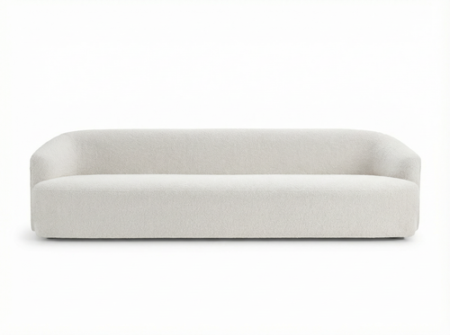 Arlette Sofa LS101, front view on white background