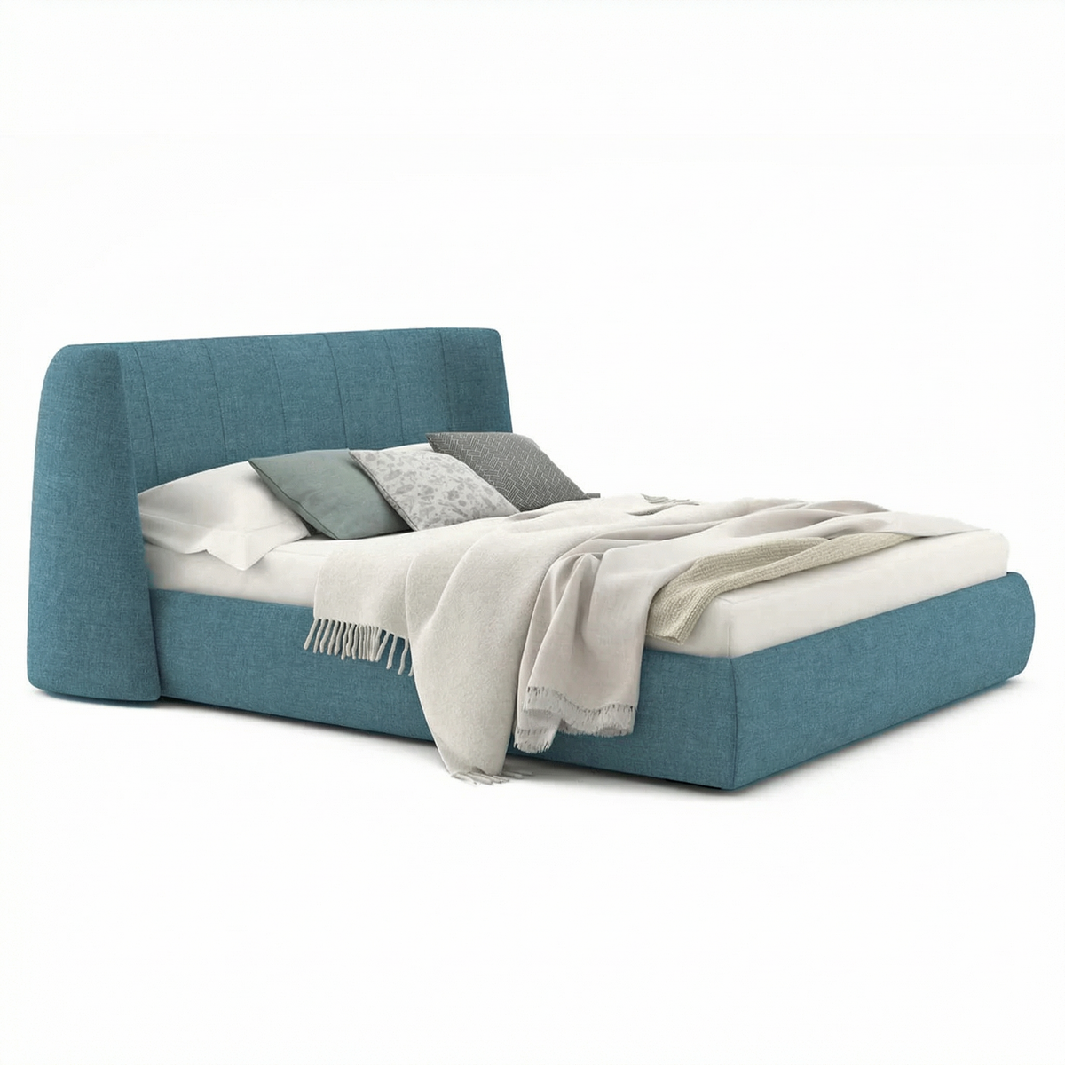 Bed LB104 three-quarter view on white background