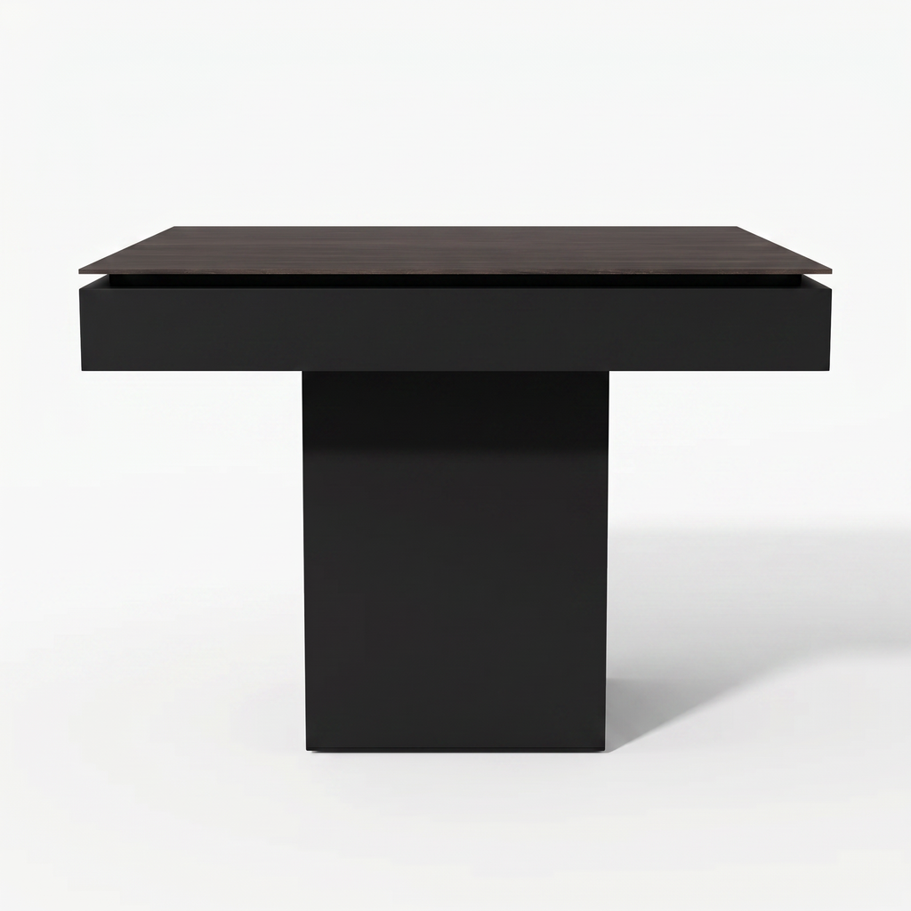 Side Table ST101 front view on white background