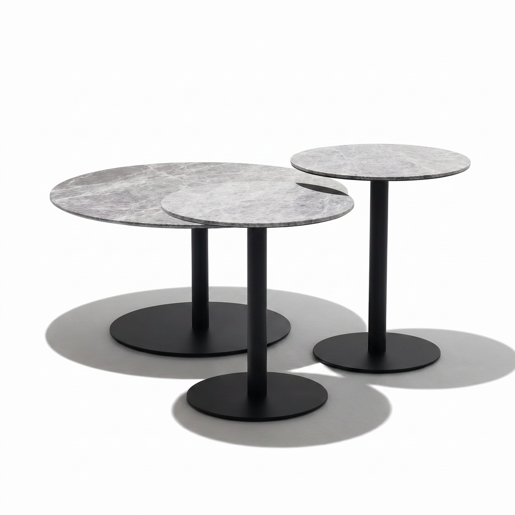 Table Set TS125 front view on white background