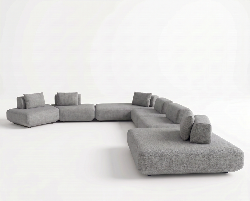 Corner Sofa CS106, product view — Lanott CS106