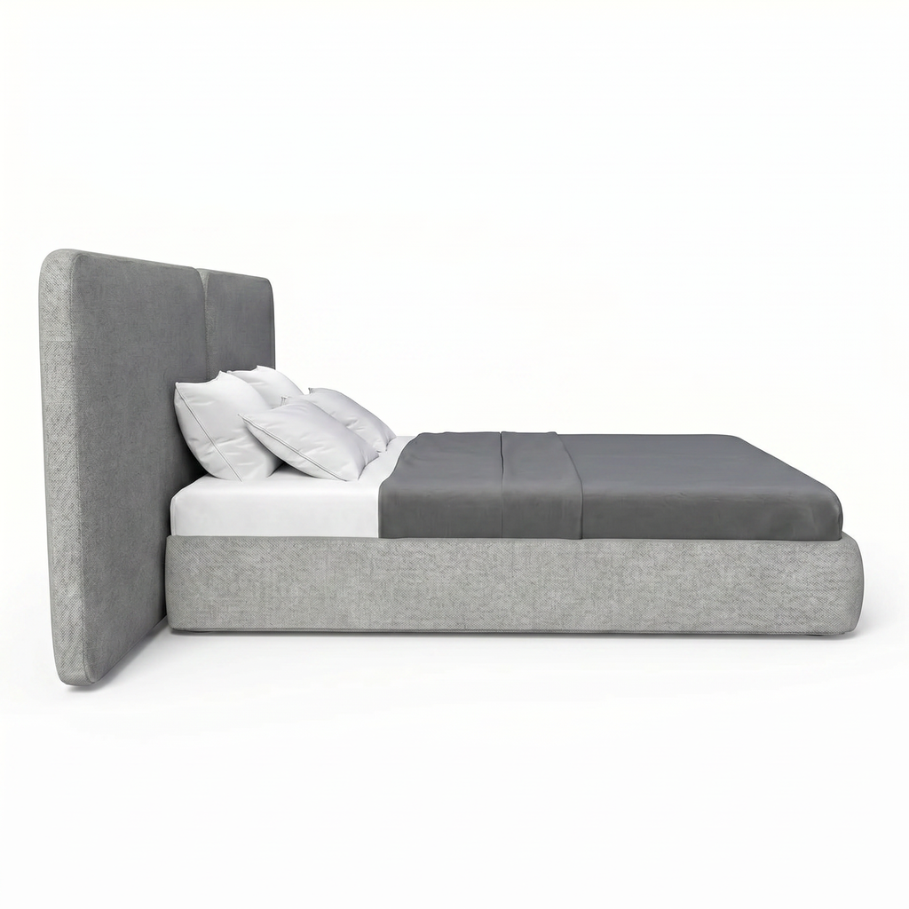 Bed LB101 side view on white background