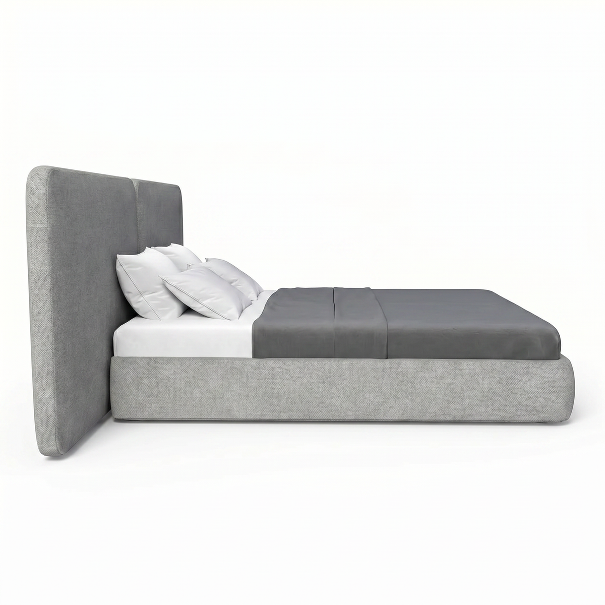 Bed LB101 side view on white background