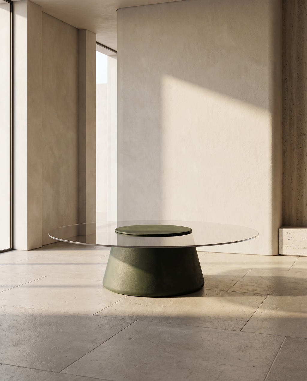 Coffee Table CT103 in a warm neutral interior