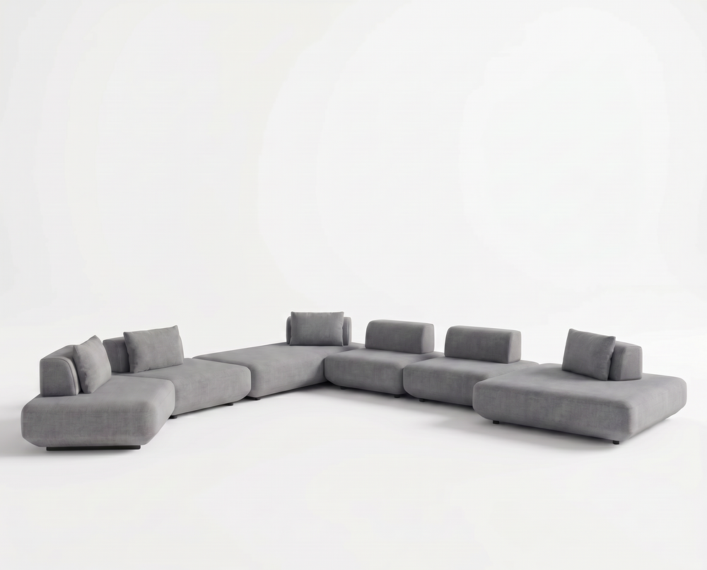 Corner Sofa CS106, primary product view — Lanott CS106