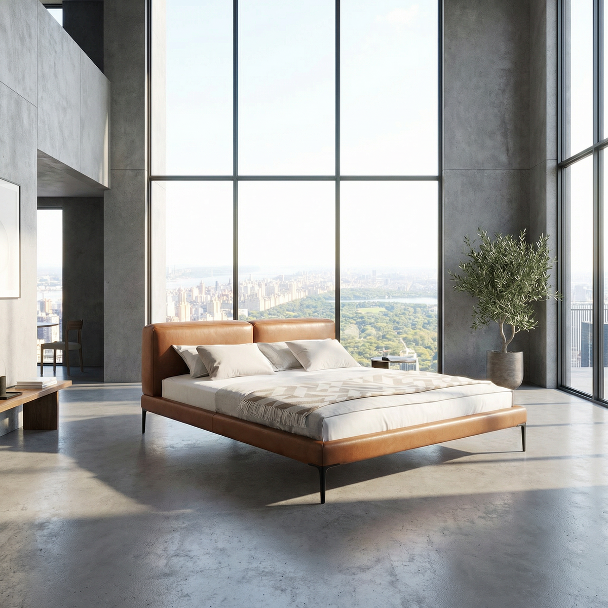 Bed-B123 proportions and dimensions — Lanott