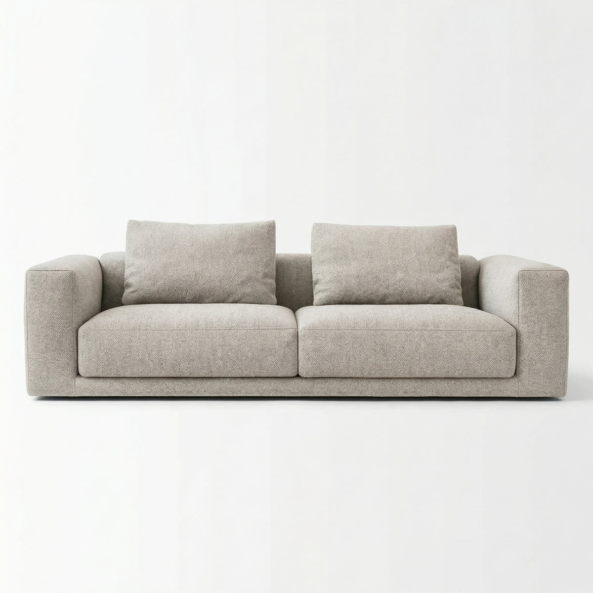 Sofa-S124 proportions and dimensions — Lanott