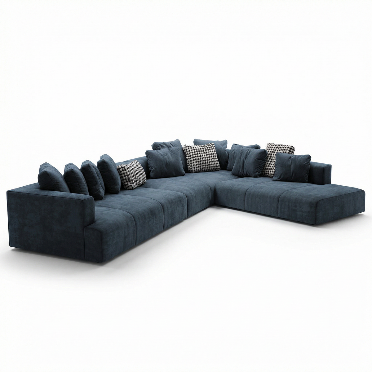 Corner Sofa-CS114 proportions and dimensions — Lanott