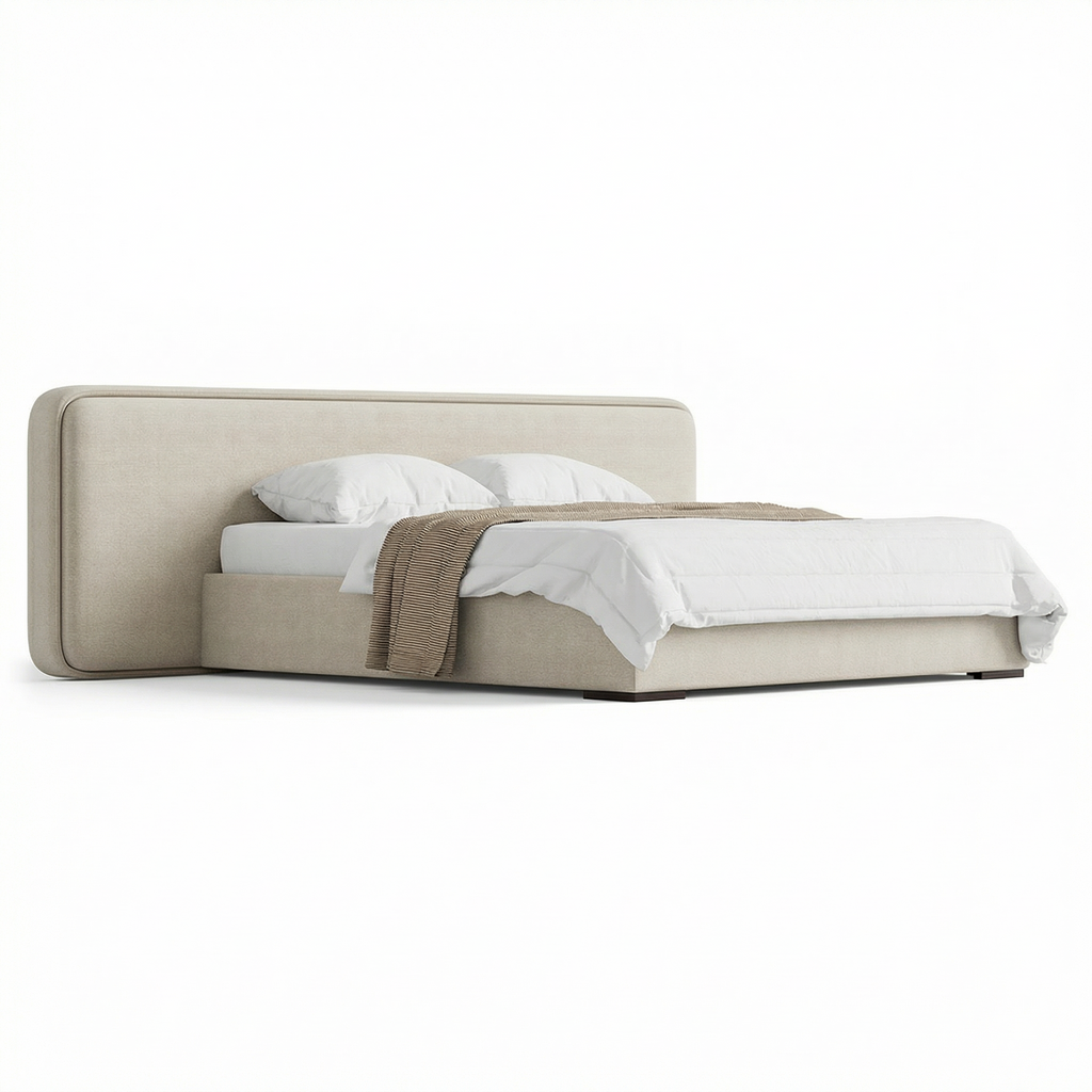 Bed LB105 three-quarter view on white background