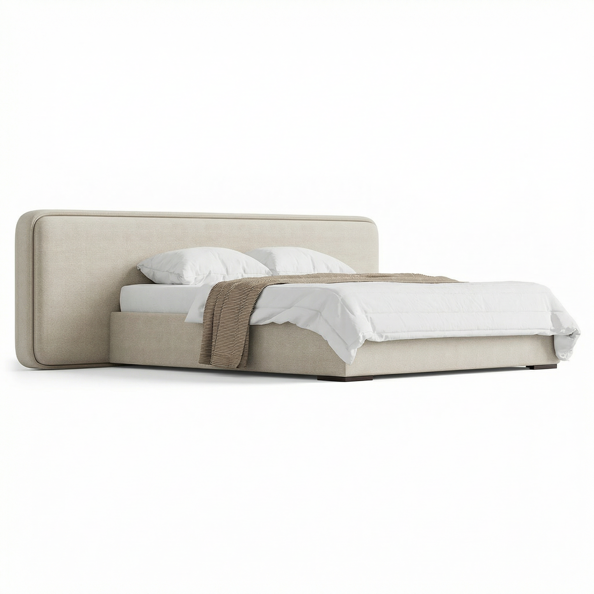 Bed LB105 three-quarter view on white background